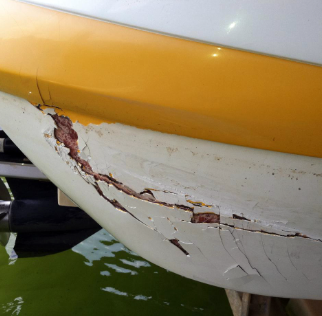 Stress Cracks on Boat Hulls