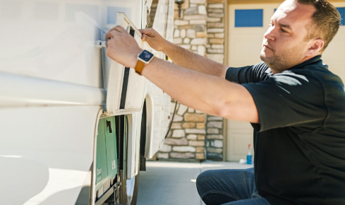 RV Compartment Door Won't Open