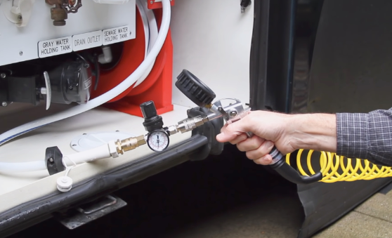 Blowing Out RV Water Lines vs Antifreeze